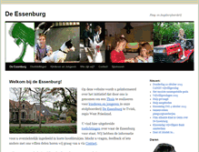 Tablet Screenshot of essenburg.nl